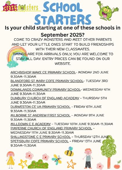 School Startes Crazy Monsters 2025