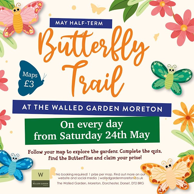 May half term The Walled Garden Butterfly Trail 2025