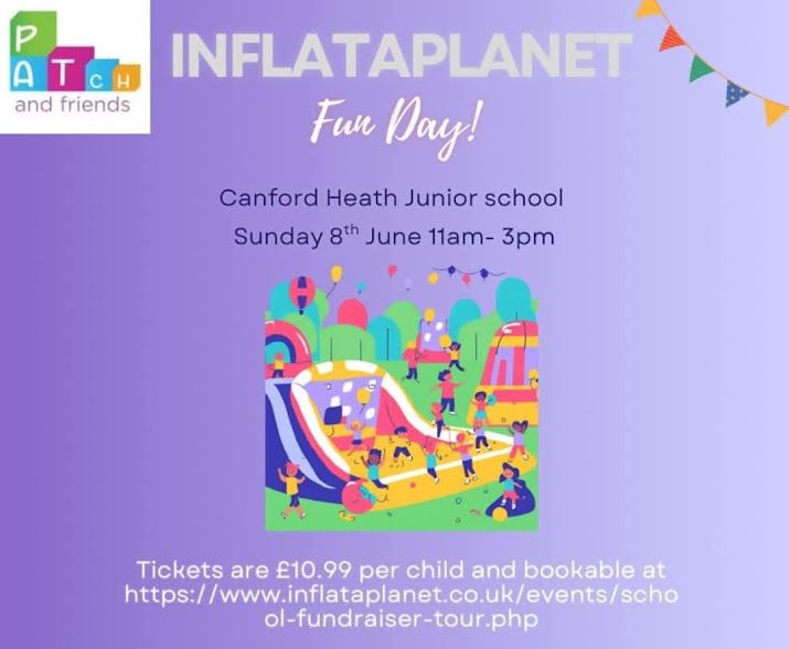 June 8 Canford Heath Inflataplanet 2025