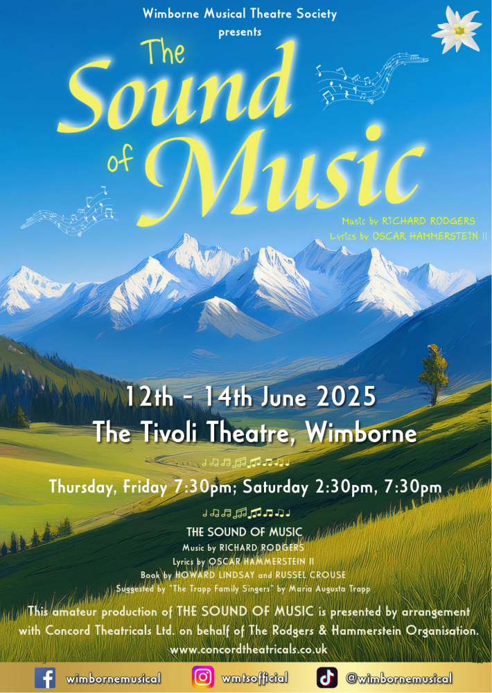 June 12 to 14 The Sound of Music 2025