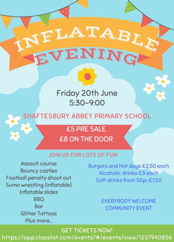 June 20 Shaftesbury Abbey Inflatable 2025