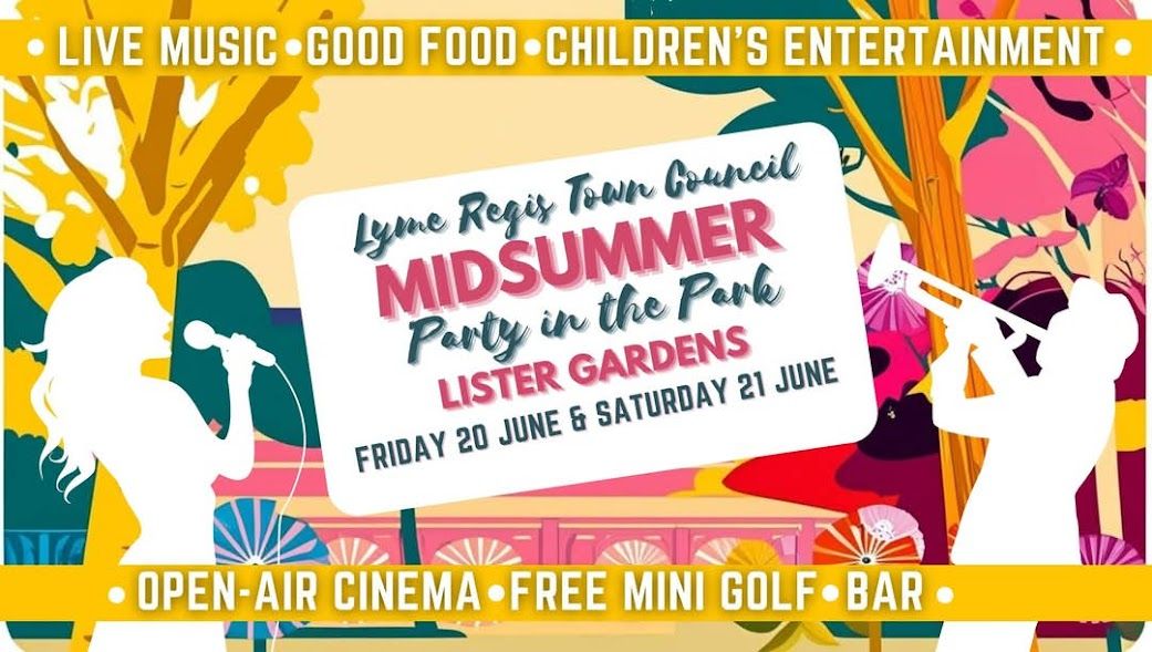 June 20 and 21 Lyme Regis Party 2025