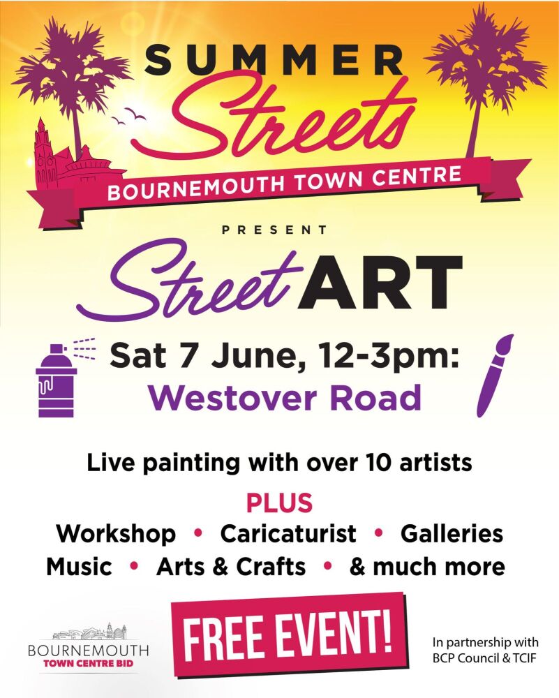 June 7 Bournemouth Summer Streets 2025