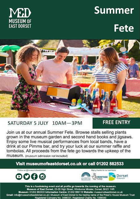 July 5 Museum of East Dorset summer fete 2025