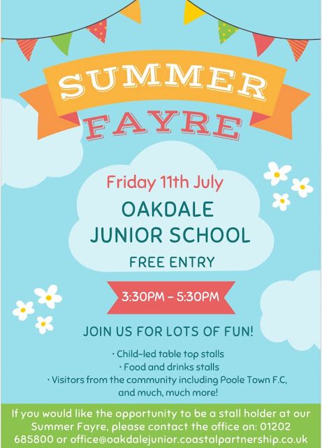 July 11 Oakdale summer fair 2025