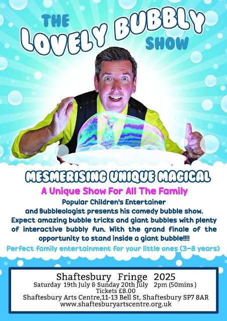 July 19 and 20 Shaftesbury Bubble 2025