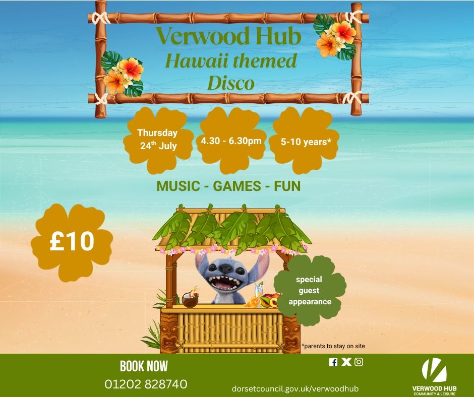July 24 Verwood Hub Disco 2025