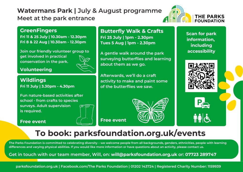 July Parks Foundation 2025 Watermans Park