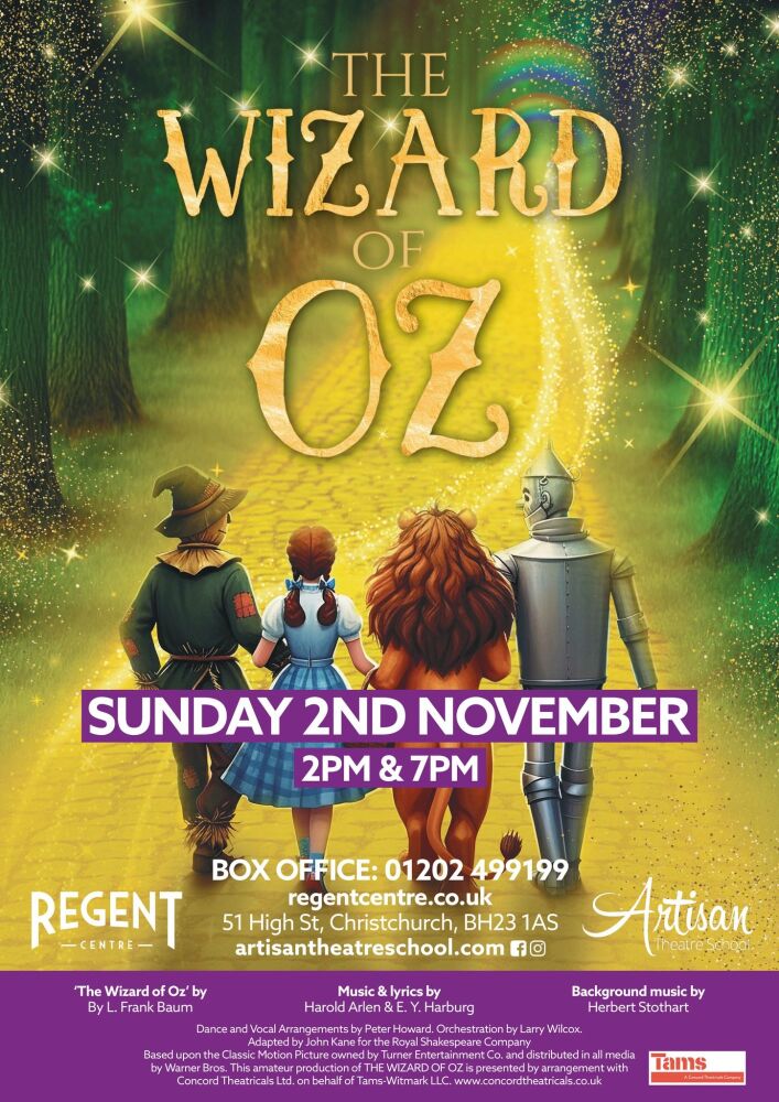 Nov 2 The Regent Wizard of Oz 2025
