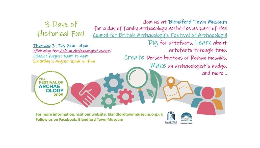 July 31 to Aug 2 Blandford Museum summer 2025