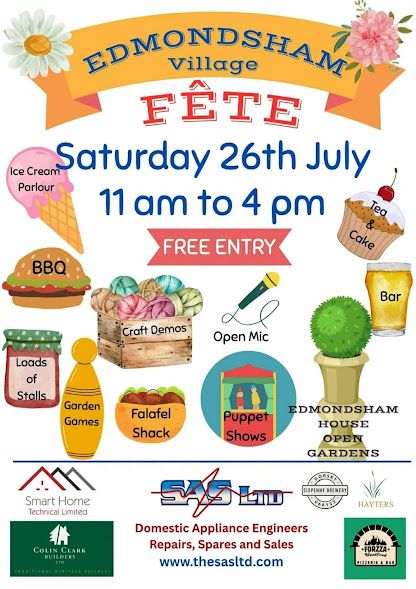 July 26 Edmonsham Fete 2025