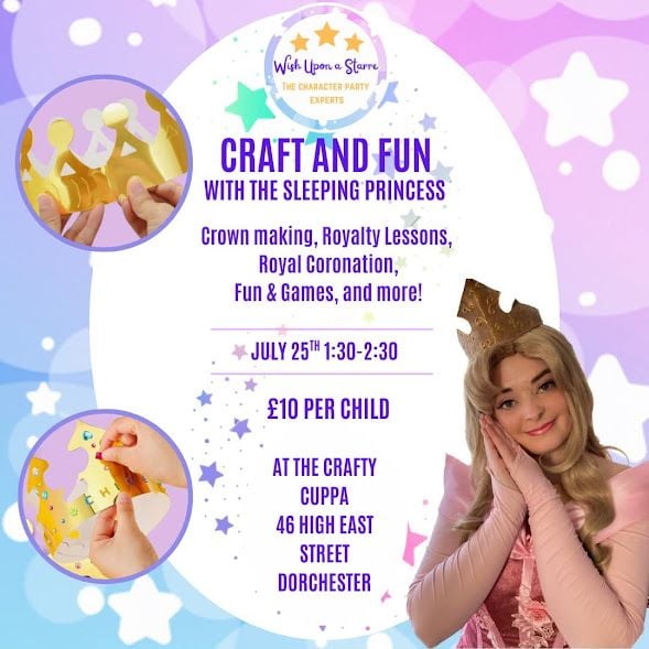 July 25 Crafty Cuppa Princess 2025