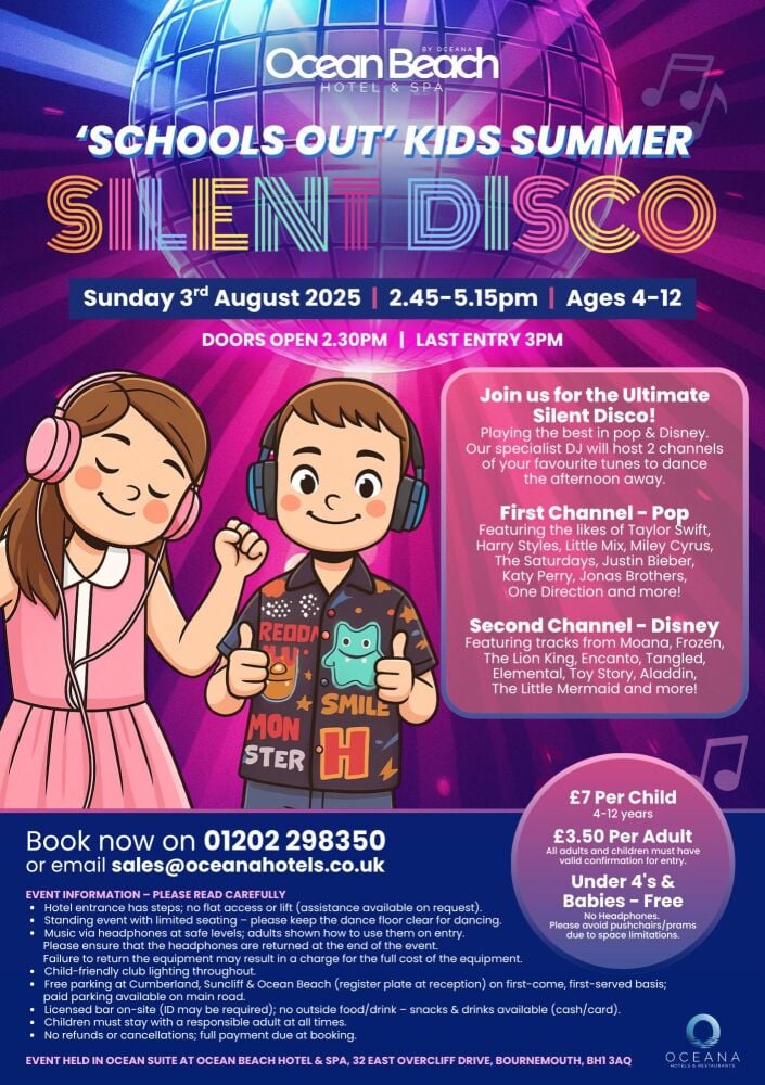 Aug 3 Ocean Hotel Silent Disco 2025 Aug 3 Ocean Hotel Silent Disco 2025