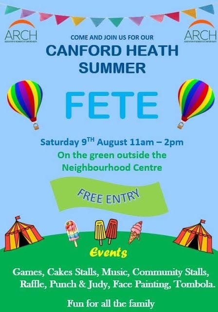 Aug 9 Canford Heath summer fete 2025 Aug 9 Canford Heath summer fete 2025