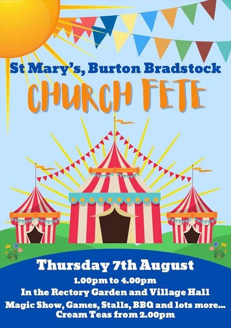 Aug 7 Burton Bradstock Church Fete 2025 Aug 7 Burton Bradstock Church Fete 2025