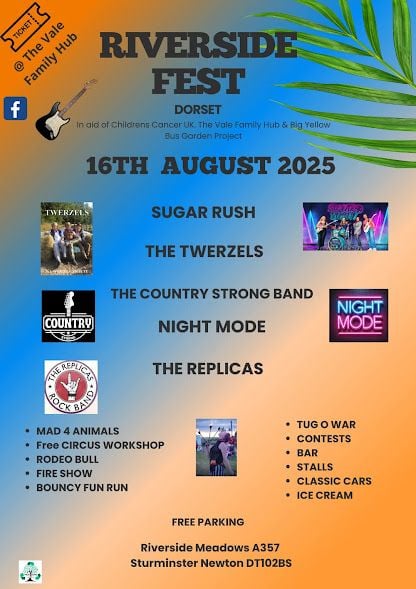 Aug 16 Riverside Fest 2025 Aug 16 Riverside Fest 2025