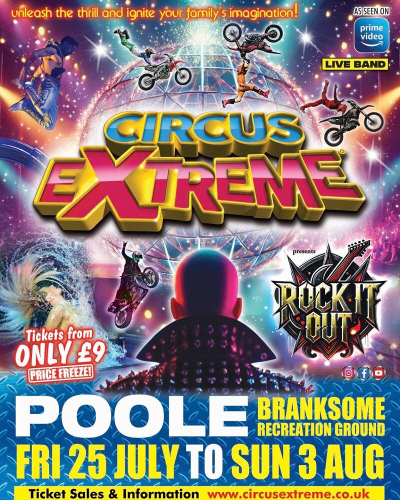 July Aug Circus Extreme Poster 2025