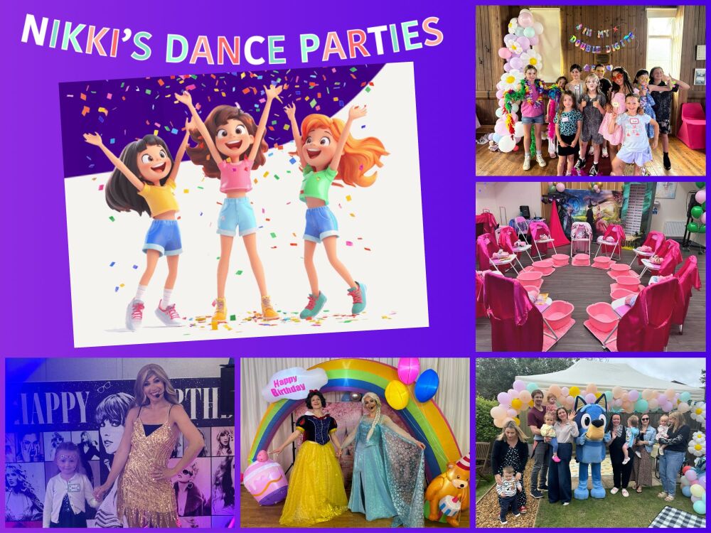 Nikkis Dance Parties Collage