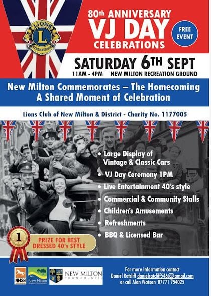 Sept 6 New Milton VE 2025