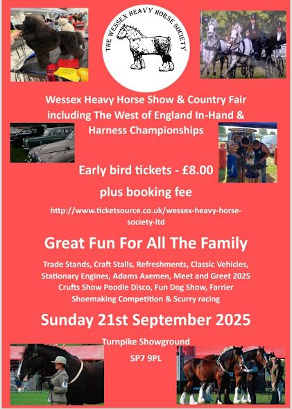 Sept 21 Wessex Heavy Horse Show 2025