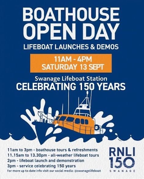Sept 13 Swanage Lifeboat 2025