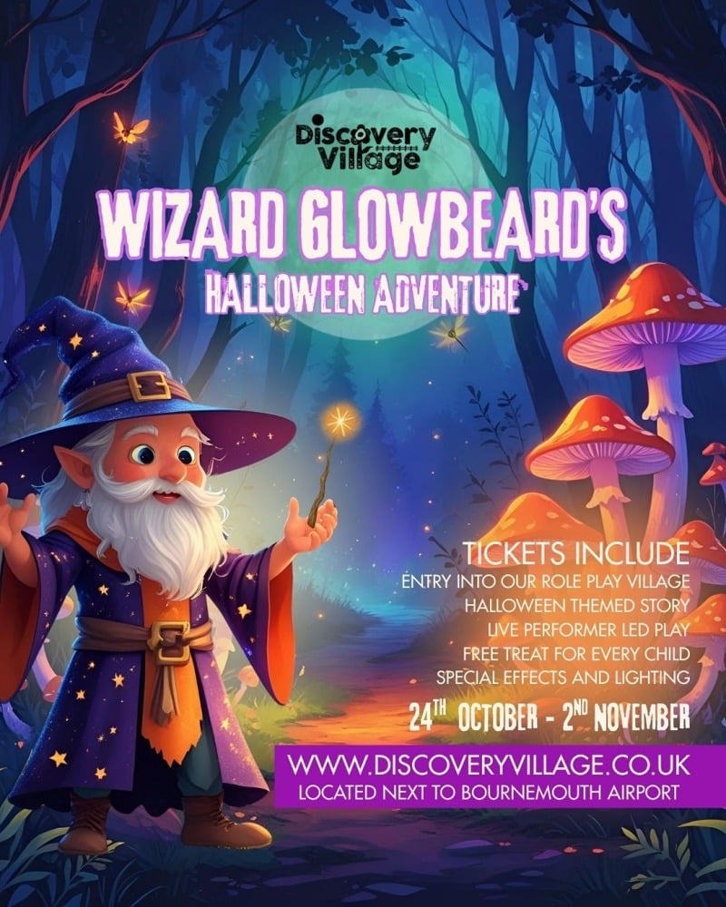 Oct half term Discovery Village 2025