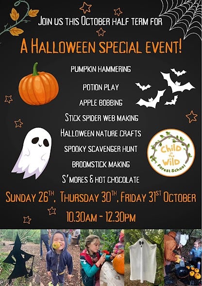 Oct half term Child in the Wild 2025