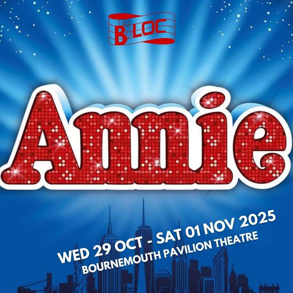Oct Nov Bournemouth Pavilion Annie 2025