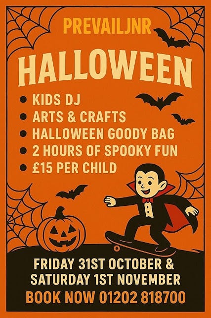 Oct 31 and Nov 1 Prevail Junior Halloween 2025