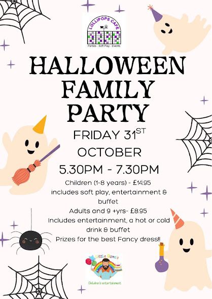 Oct 31 Lollipops Party 2025