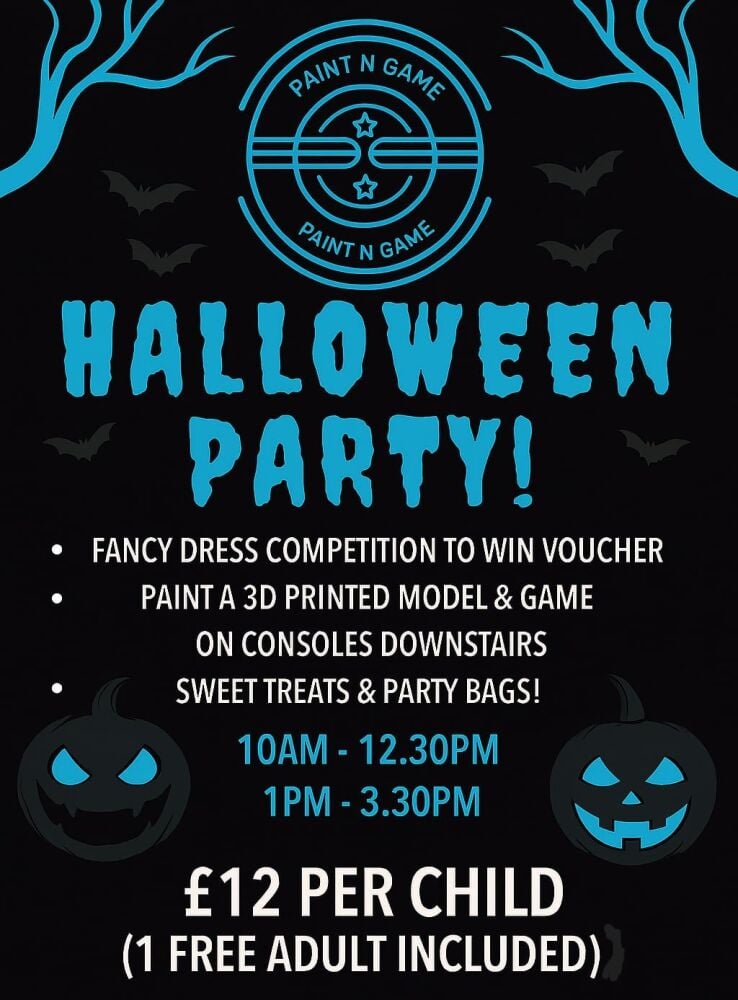 Oct 31 Paint n Game 2025