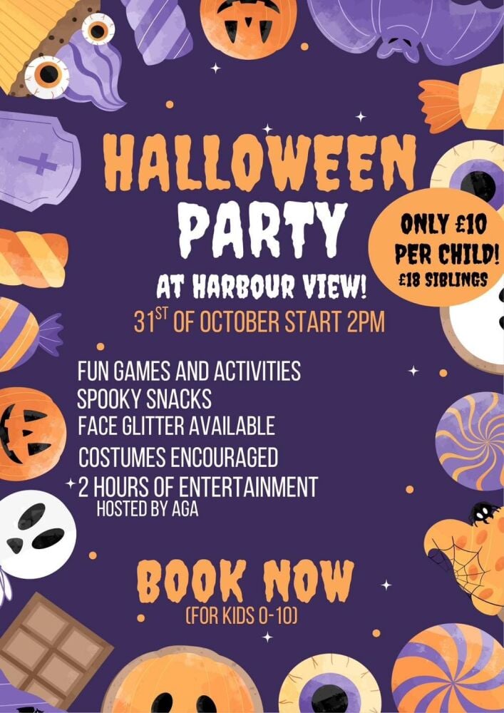 Oct 31 Harbour View Neptunes Poole Party 2025 Oct 31 Harbour View Neptunes Poole Party 2025