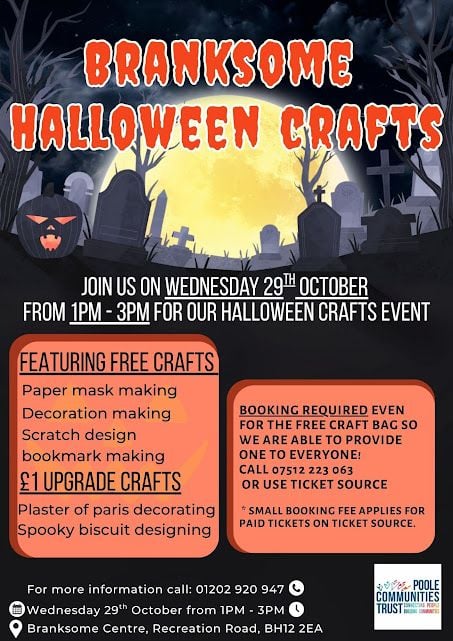 Oct 29 Branksome Centre Crafts 2025 Oct 29 Branksome Centre Crafts 2025