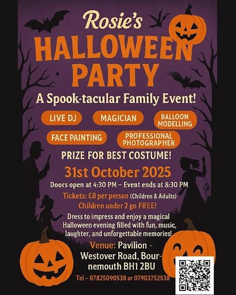 Oct 31 Bournemouth Pavilion Party 2025 Oct 31 Bournemouth Pavilion Party 2025