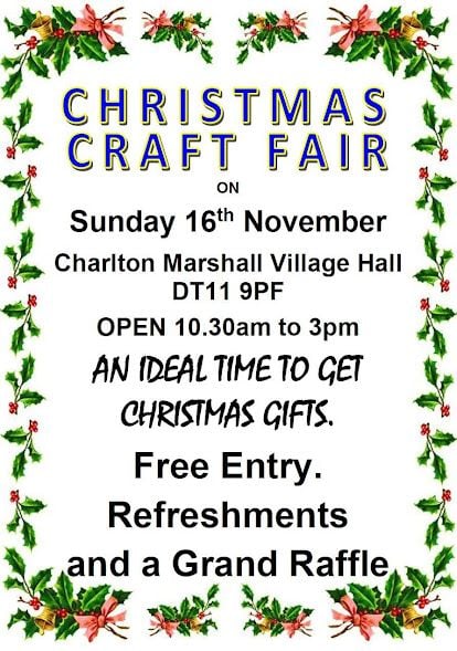 Nov 16 Charlton Marshall Fair 2025 Nov 16 Charlton Marshall Fair 2025