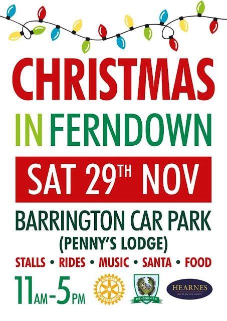 Nov 29 Christmas Light Switch On Ferndown 2025 Nov 29 Christmas Light Switch On Ferndown 2025