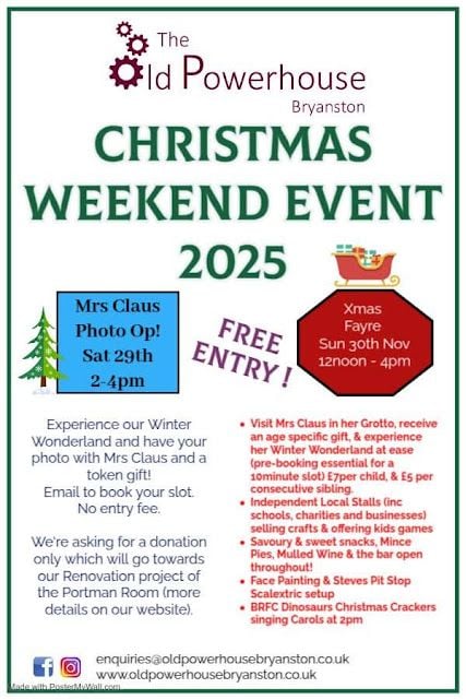 Nov 29 and 30 The Old Powerhouse 2025 Nov 29 and 30 The Old Powerhouse 2025