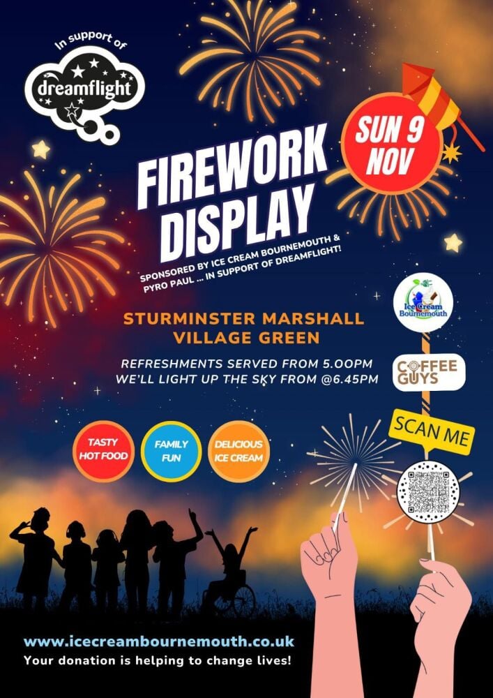 Nov 9 Sturminster Marshall Fireworks 2025 Nov 9 Sturminster Marshall Fireworks 2025