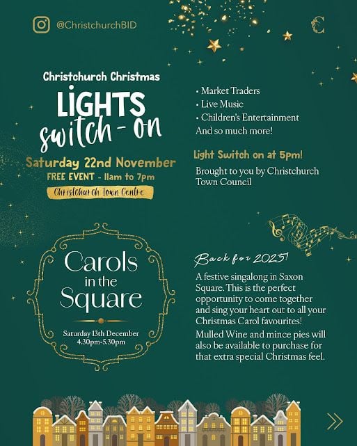 Nov 22 Christchurch Light Switch On new 2025 Nov 22 Christchurch Light Switch On new 2025