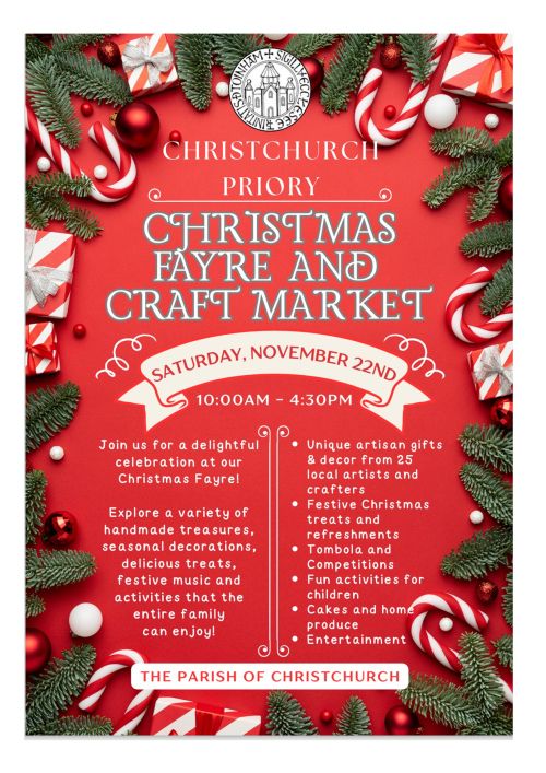 Nov 22 Christchurch Priory Market 2025