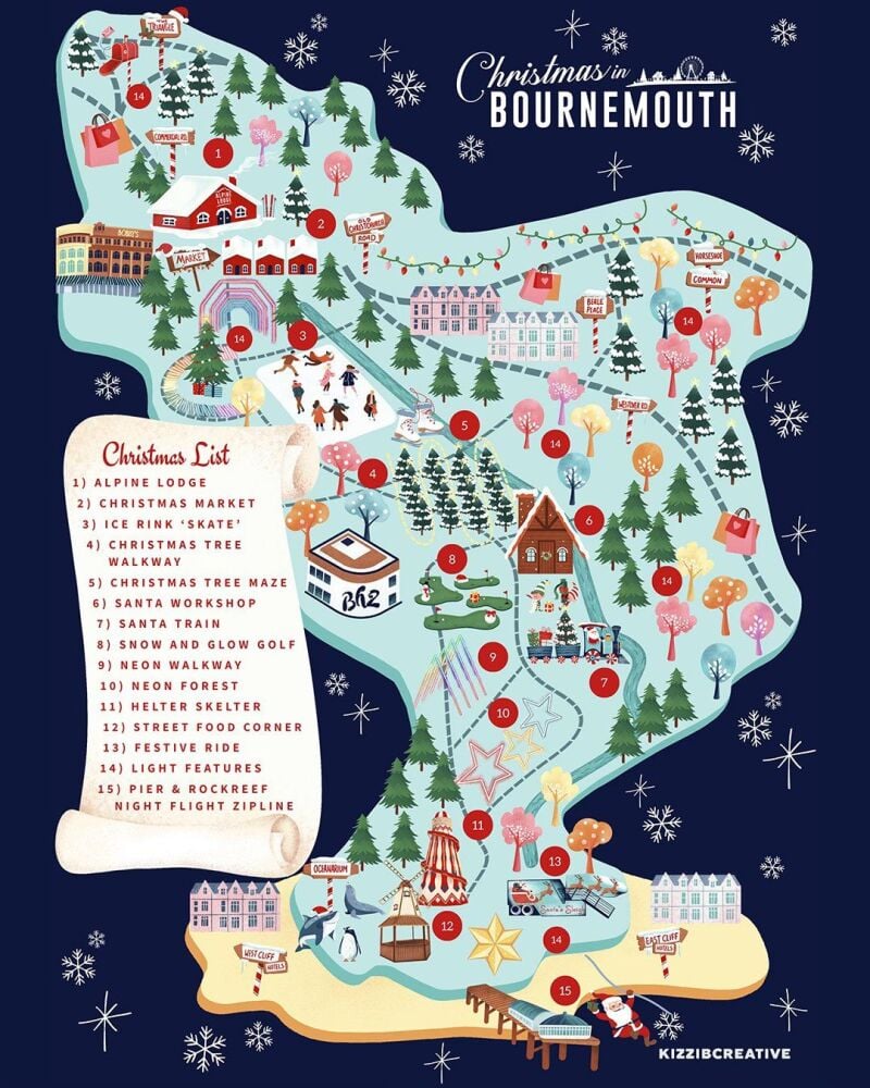 Bournemouth Christmas Tree Wonderland 2025