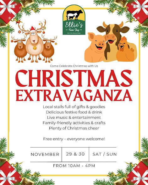 Nov 29 and 30 Ellies Farm Shop 2025