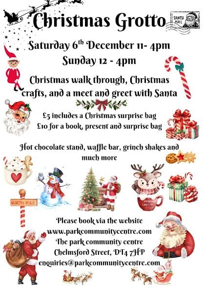 Dec 6 Park Community Centre Grotto 2025