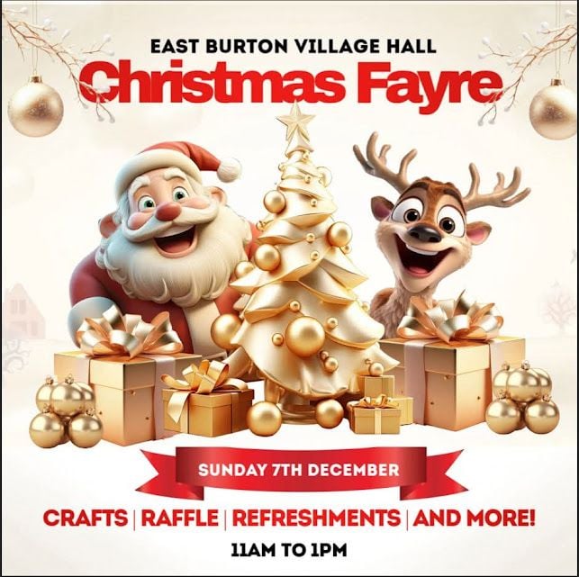Dec 7 East Burton Village Fayre 2025