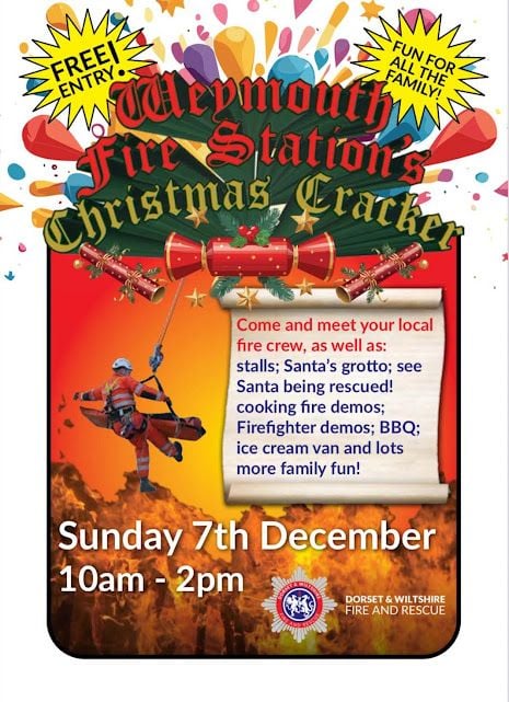 Dec 7 Weymouth Fire Station Christmas Cracker 2025