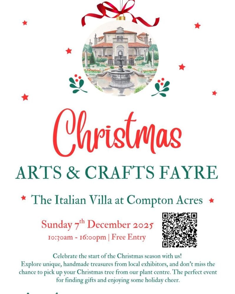 Dec 7 Compton Acres Poole Fair 2025