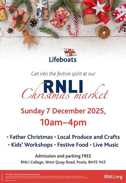 Dec 7 RNLI Christmas market 2025