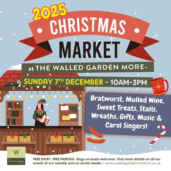 Dec 7 Walled Garden Christmas Market 2025