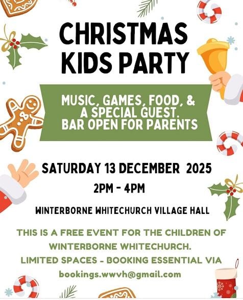 Dec 13 Winterbourne Whitechurch Party 2025