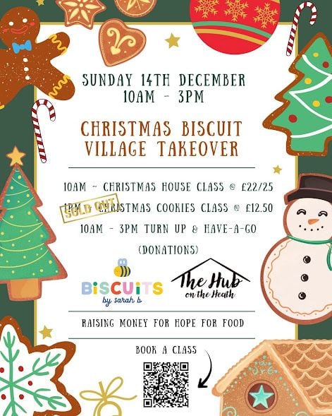 Dec 14 Hub on the Heath Biscuits 2025
